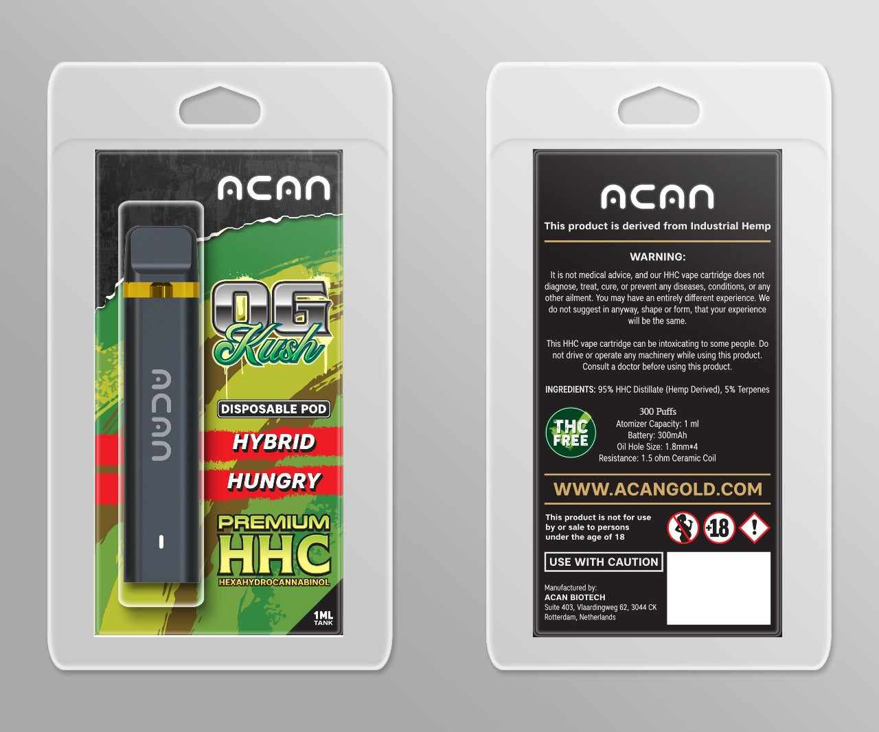 Disposable Pens 1.0 ml - GOOD BUDS® - Prague Online Cannabis Store
